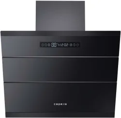 Capella Carlotta 60 1400 CMH 60 cm Auto Clean Chimney (Wall Mounted, Black)