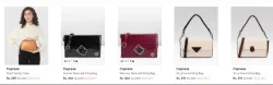 Caprese Compact Vanity Bag at minimum 80% Discount