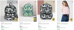 Caprese Backpack Handbags at minimum 70% Discount