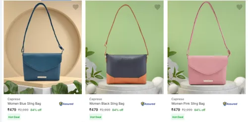 Image of Caprese Bags Minimum 80% Discount