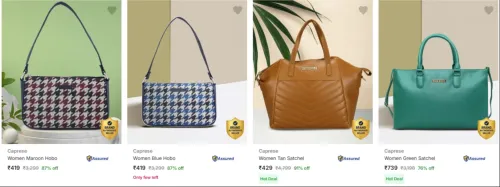 Image of Caprese Handbags at minimum 76% Discount
