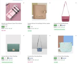 Caprese Handbags & Clutches @ Up to 86% Discount