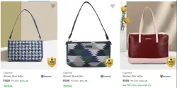 Caprese Handbags Minimum 80% Discount 