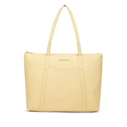 Caprese Jimny 14 Inch Laptop Compatible Large Tote Bag for Women | Stylish