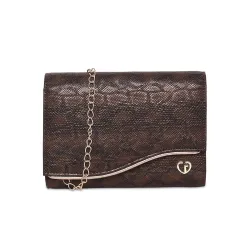 Caprese Merle Clutch Medium Brown