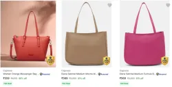 Caprese Messenger Bags upto 90% Discount