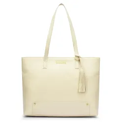 Caprese Sansa 16 Inch Laptop Large Tote Bag for Women | Stylish, Durable, Multi-Compartment Design for Work, Travel, Shopping | Comfortable Straps Shoulder and Handheld Bag for Daily Use