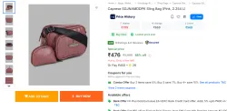 Caprese SGJNAMDDPK Sling Bag (Pink, 2.254 L)