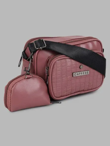 Image of Caprese SGJNAMDDPK Sling Bag  (Pink, 2.254 L)