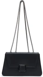 Caprese Shelby Medium Black Sling Bag for Women