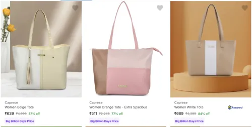 Image of Caprese Women Totes upto 87% off 