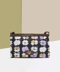 Caprese  Women Black Sling Bag