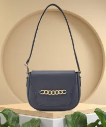 Caprese Women Black Sling Bag