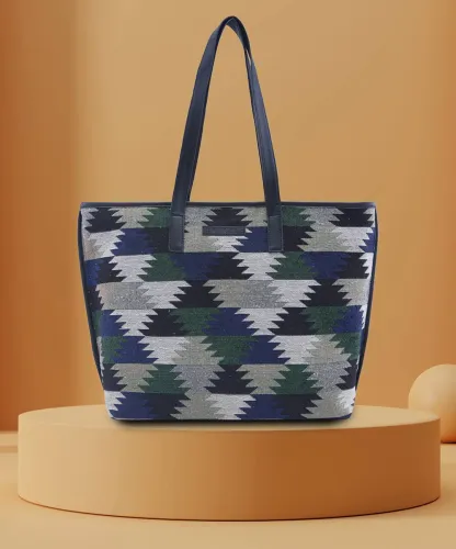 Image of Caprese Women Blue Tote