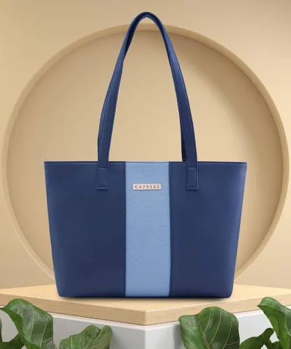 Image of Caprese Women Blue Tote