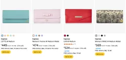 Caprese Womens Wallets at minimum 70% Discount