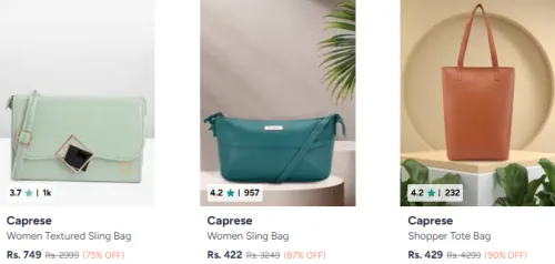 Image of Caprese Women's Handbag Up to 70% Discount