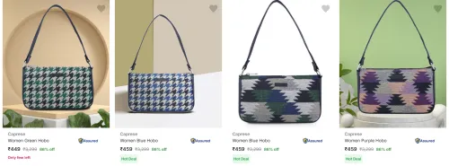 Image of Caprese Women's Handbags at minimum 70% Discount