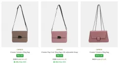 CAPRESE Womens Handbags Up to 84% Discount