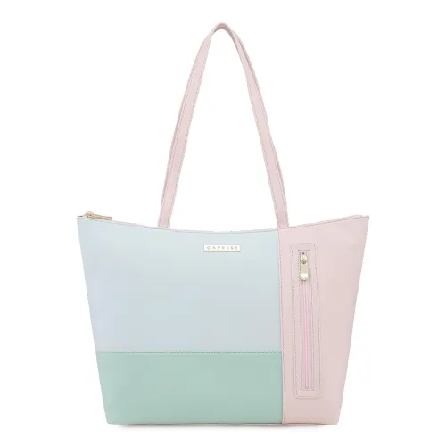 Image of Caprese womens MARI T Large PINK Tote Bag