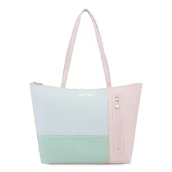 Caprese womens MARI T Large PINK Tote Bag