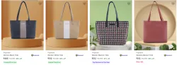 Caprese Womens Totes upto 88% Discount