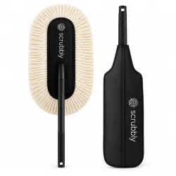 Car Duster - Lint-Free & Scratch-Free Car Cleaner Brush with Long Handle
