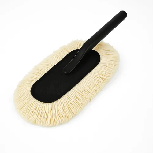 Image of Car Duster with Wax Treated Cotton Strands and Handle