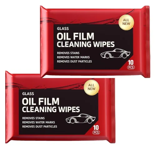 Image of Car Oil Film Cleaning Wipes