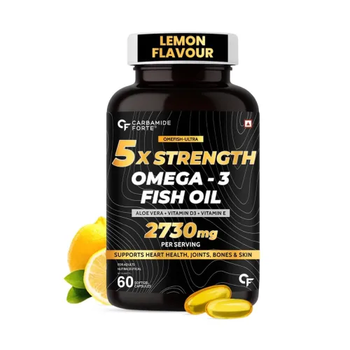 Image of Carbamide Forte 5X Strength Omega 3 Softgels 60