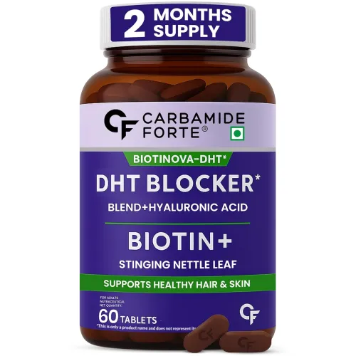 Image of Carbamide Forte DHT Blocker with Biotin Tablets, 60 Tablets