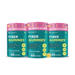 Carbamide Forte Fiber Gummies | Daily Fiber Supplement Gummies Supports Healthy Digestion & Supports Blood Sugar Managem