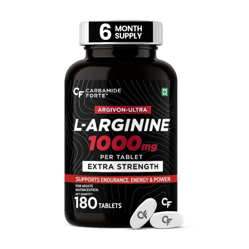 Image of Carbamide Forte L-Arginine 1000mg (180 Veg Tablets)