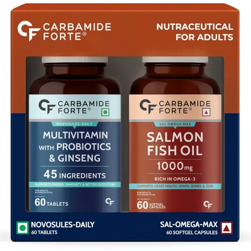 Image of Carbamide Forte Multivitamin & Fish Oil Combo 