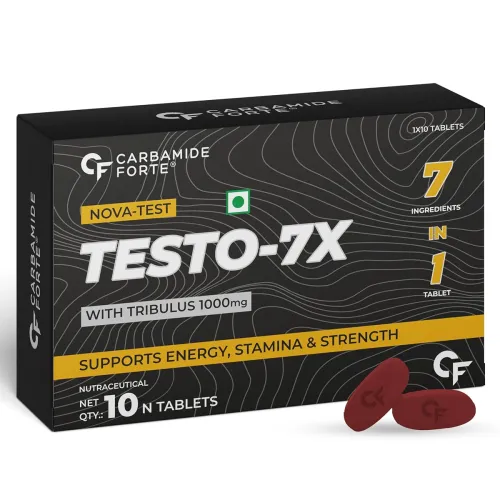 Image of Carbamide Forte Testosterone Booster Supplement, 10 Tablets 