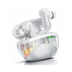 Carbon Truly Wireless Earbuds TWS | ~32dB ANC & Transparency Mode | Upto 40Hrs Playtime | Bluetooth V5.4 | Quad Mics wit