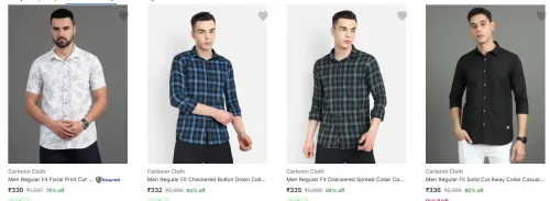Image of Carbonn Cloth Casual Shirts Upto 85% Discount