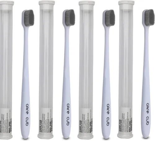 Image of CARE CUB Ultra Soft Toothbrush for Sensitive Teeth – Pack of 4