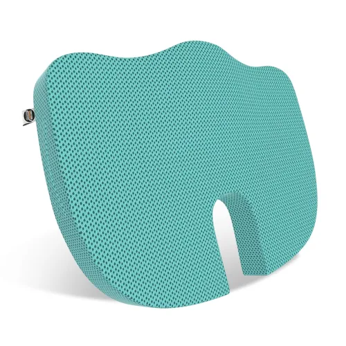 Image of CareFoam Orthopedic Memory Foam Coccyx Seat Cushion for Tailbone Pain Relief | Sciatica & Back Support Pillow for Office