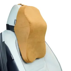 CareFoam Ultimate Memory Foam Car Neck Rest Pillow, Comfortable Rides, Superior Neck Support Cushion, Relieves Neck Pain