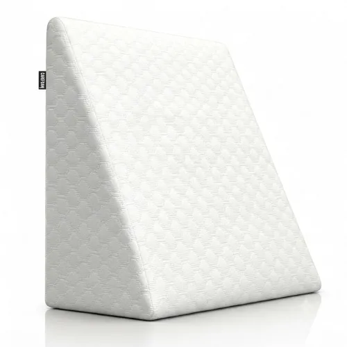 Image of CareFoam Memory Foam Wedge Pillow for Bed 