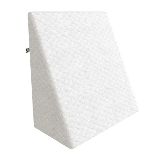Image of CareFoam Memory Foam Wedge Pillow for Bed | 2 Years Warranty | Orthopedic Bed Wedge Cushion for Back Support, Acid Reflu