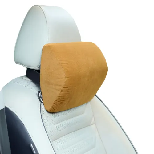 Image of CareFoam Ultimate Memory Foam Car Neck Rest Pillow, Comfortable Rides