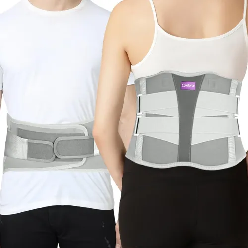 Image of Careforce Contoured Lumber Sacral Belt for Back Pain Relief Lumber Spine Support for Posture Correction Orthopedic Waist