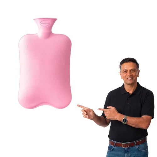 Image of Careforce Hot Water Bag for Pain Relief Heating Pad for Periods Cramps, Muscle Aches Heat Pack for Back, Neck
