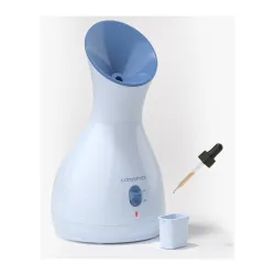 CARESMITH 2 In 1 Face Steamer + Steamer For Cold & Cough | 16 Mins Of Natural Steam With 170Ml Large Tank | Dedicated Ch