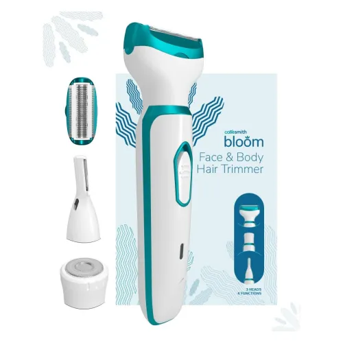 Image of Caresmith Bloom 4 in 1 Face & Body Hair Trimmer for Women 