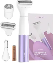 Caresmith Bloom Face & Body Trimmer (Waterproof, 480min, Purple)