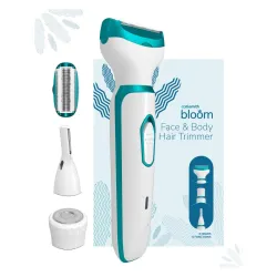 Caresmith Bloom 4 in 1 Face & Body Hair Trimmer for Women