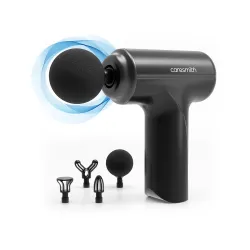 CARESMITH Charge Go Massage Gun | Massager Machine for Pain Relief | Massage Gun for Back Leg & Full Body | 4 Specialized Heads For Full Body Pain Relief